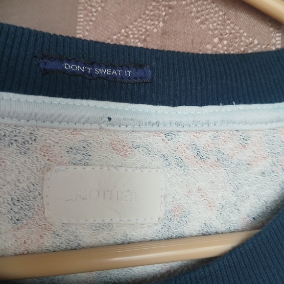 💎 Mother Women's Sweatshirt The Square Cub Club Leopard Print - Picture 13 of 13